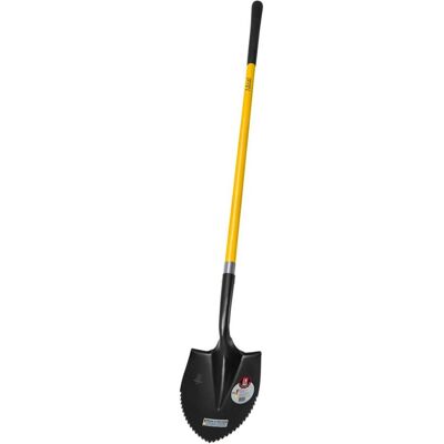 Magni, Spaten + Schaufel, IDEAL-Spatenschaufel klein mit Wellenschliff für Feste, steinige Böden, Schaufel mit gebogenem Tritt Magni, Spaten + Schaufel, IDEAL-Spatenschaufel klein mit Wellenschliff für Feste, steinige Böden, Schaufel mit gebogenem Tritt