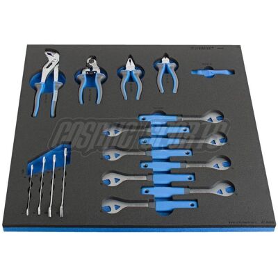 Unior, Zubehör Werkzeugaufbewahrung, SET2-2600B-US Werkzeugset, 17-tlg., SOS-Modul breit, 562x570mm, red Unior, Zubehör Werkzeugaufbewahrung, SET2-2600B-US Werkzeugset, 17-tlg., SOS-Modul breit, 562x570mm, red