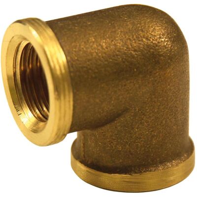 Elmag, Schlauchanschluss + Schlauchverbinder, Knie IG 1/8, Messing Elmag, Schlauchanschluss + Schlauchverbinder, Knie IG 1/8, Messing