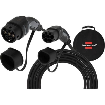 Brennenstuhl Elektroauto Ladekabel, 1384000020 eMobility Ladekabel 7 m (Typ 2, 11 kW, 20 A, 7 m) Brennenstuhl Elektroauto Ladekabel, 1384000020 eMobility Ladekabel 7 m (Typ 2, 11 kW, 20 A, 7 m)
