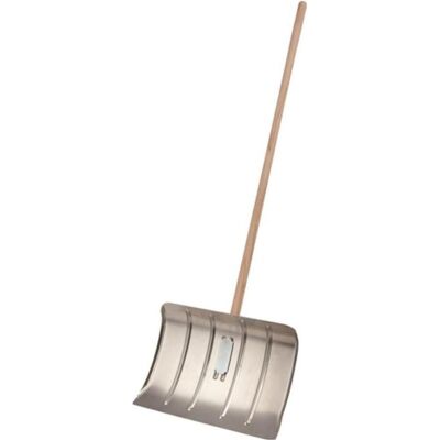 HP Schneeschaufel - Leichtmetall, 1300 mm Stiellänge, 500 mm Klinge, 350 mm Höhe HP Schneeschaufel - Leichtmetall, 1300 mm Stiellänge, 500 mm Klinge, 350 mm Höhe