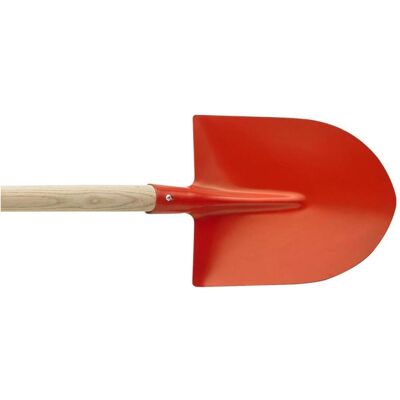 Magni, Spaten + Schaufel, Ideal Frankfurter Schaufel rot Gr. 5 mit Stiel Magni, Spaten + Schaufel, Ideal Frankfurter Schaufel rot Gr. 5 mit Stiel