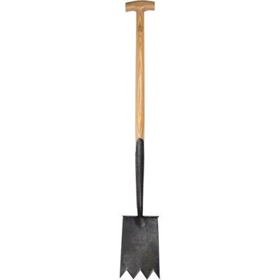 DeWit, Spaten + Schaufel, De Wit Shark Spade Zwanehals Met Opstapjes Essen Steel 75 cm DeWit, Spaten + Schaufel, De Wit Shark Spade Zwanehals Met Opstapjes Essen Steel 75 cm