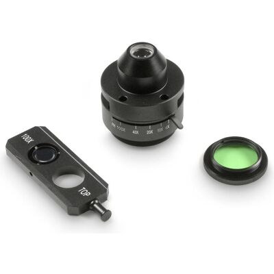 Kern, Mikroskop Zubehör, PH-Kondensor und PH-Schieber 100x für Phasenkontrasteinheit der Serie OBN-1 Kern, Mikroskop Zubehör, PH-Kondensor und PH-Schieber 100x für Phasenkontrasteinheit der Serie OBN-1