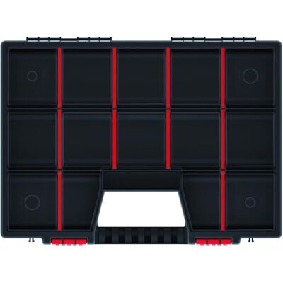 Prosperplast, Sortimentskasten, KISTENBERG ORGANIZER NARZĘDZIOWY NOR16, 65x290x390mm CZERWONY Prosperplast, Sortimentskasten, KISTENBERG ORGANIZER NARZĘDZIOWY NOR16, 65x290x390mm CZERWONY