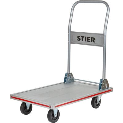 Stier, Transportwagen, Aluminium-Plattformwagen klappbar LxB 680x415 (150 kg) Stier, Transportwagen, Aluminium-Plattformwagen klappbar LxB 680x415 (150 kg)