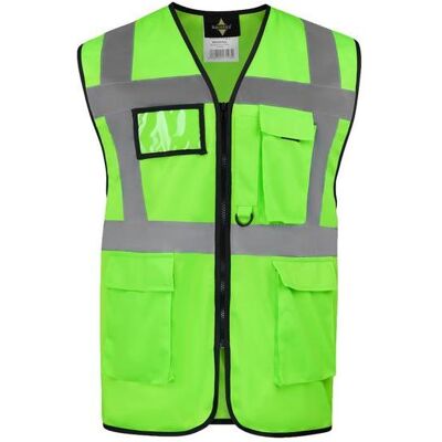 Korntex, Warnweste, Warnweste Multifunktional Hamburg Neongrün mit 360° Sicherheit 5XL EN ISO 17353 KXCMF (5XL) Korntex, Warnweste, Warnweste Multifunktional Hamburg Neongrün mit 360° Sicherheit 5XL EN ISO 17353 KXCMF (5XL)