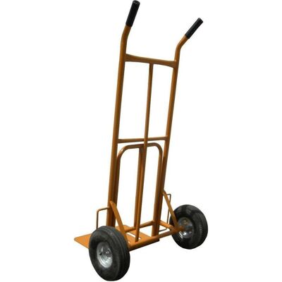 GEKO, Transportwagen, Rollwagen-Rolle, Tragkraft 250kg 400x300mm, orange (250 kg) GEKO, Transportwagen, Rollwagen-Rolle, Tragkraft 250kg 400x300mm, orange (250 kg)