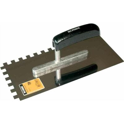 Ironside, Kelle + Spachtel, 160230 Glättekelle gezackt 10x10mm rostfrei rostfrei (10 cm) Ironside, Kelle + Spachtel, 160230 Glättekelle gezackt 10x10mm rostfrei rostfrei (10 cm)
