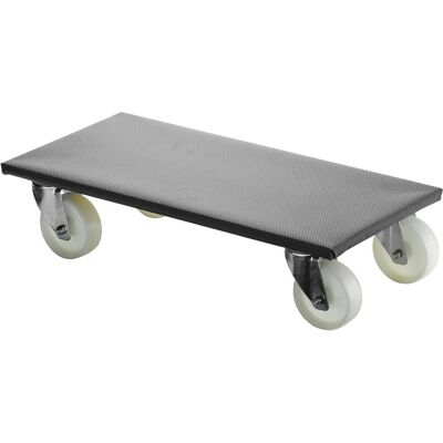 BS Rollen, Transportwagen, Transportroller Rad-Ø 100 mm 350 kg L600 mm B300 mm Kunststoff mit Rutschschutzbelag (350 kg) BS Rollen, Transportwagen, Transportroller Rad-Ø 100 mm 350 kg L600 mm B300 mm Kunststoff mit Rutschschutzbelag (350 kg)