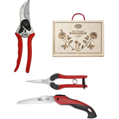 Felco, Gartenschere, Geschenkset Beschneidung und Trimm Modell 2+602+322 Felco, Gartenschere, Geschenkset Beschneidung und Trimm Modell 2+602+322