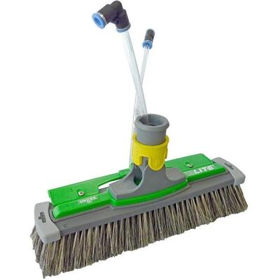 Unger, Hochdruckreiniger Zubehör, NUH41 nLITE Hybrid 41 cm Bürste für Wasserstangen Borstenmix, synthetische und Wildschweinbor Unger, Hochdruckreiniger Zubehör, NUH41 nLITE Hybrid 41 cm Bürste für Wasserstangen Borstenmix, synthetische und Wildschweinbor