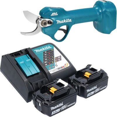 Makita, Gartenschere, DUP 181 RF Akku Astschere 18 V 30 mm Brushless + 2x Akku 3,0 Ah + Ladegerät Makita, Gartenschere, DUP 181 RF Akku Astschere 18 V 30 mm Brushless + 2x Akku 3,0 Ah + Ladegerät