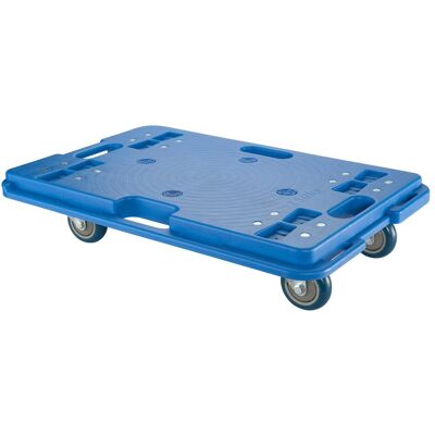 BS Rollen, Transportwagen, Transportroller Rad-Ø 75 mm 150 kg L600 mm B400 mm Thermoplastik (150 kg) BS Rollen, Transportwagen, Transportroller Rad-Ø 75 mm 150 kg L600 mm B400 mm Thermoplastik (150 kg)