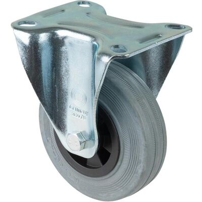 Magni, Möbelrollen, Bockrolle 100mm KUFelgeBlaugr.Reifen Magni, Möbelrollen, Bockrolle 100mm KUFelgeBlaugr.Reifen