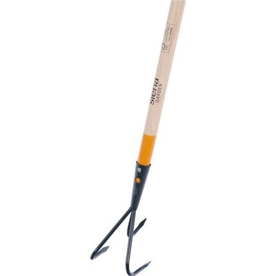 Siena Garden, Gartenhandwerkzeug, Grubber 3 Zinken, 9 cm mit Stiel 28 x 1400 mm Siena Garden, Gartenhandwerkzeug, Grubber 3 Zinken, 9 cm mit Stiel 28 x 1400 mm