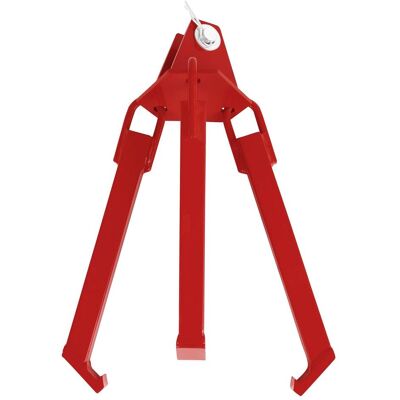 Stier, Fördertechnik, Fasszange für stehende Stahlfässer Tragkraft 360kg Stier, Fördertechnik, Fasszange für stehende Stahlfässer Tragkraft 360kg