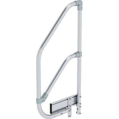 kaiserkraft, Leiter + Gerüst, Geländer einseitig für Arbeitspodest fahrbar einseitig 2 Stufen (Gerüst, 122 cm) kaiserkraft, Leiter + Gerüst, Geländer einseitig für Arbeitspodest fahrbar einseitig 2 Stufen (Gerüst, 122 cm)