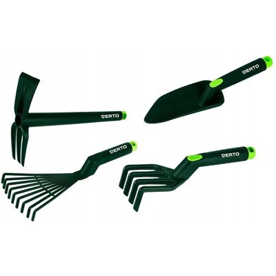 Verto, Gartenhandwerkzeug, 4-teiliges Gartenwerkzeug-Set Verto, Gartenhandwerkzeug, 4-teiliges Gartenwerkzeug-Set