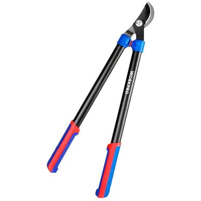 Workpro, Gartenschere, Two-hand bypass lopper / pruning shears, maximum cutting diameter 44 mm, effort saving, 71 cm Workpro, Gartenschere, Two-hand bypass lopper / pruning shears, maximum cutting diameter 44 mm, effort saving, 71 cm