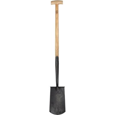 DeWit, Spaten + Schaufel, De Wit Zwanehals Spade Met opstapjes Essen Steel 75 cm DeWit, Spaten + Schaufel, De Wit Zwanehals Spade Met opstapjes Essen Steel 75 cm
