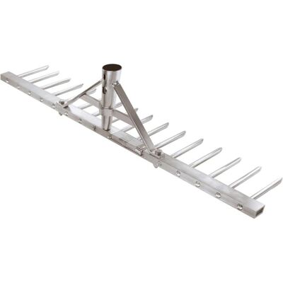 Idealspaten, Rechen, Profi-Aluminiumrechen konische Dülle ohne Stiel Idealspaten, Rechen, Profi-Aluminiumrechen konische Dülle ohne Stiel