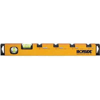 Ironside, Wasserwaage, Elektriker Wasserwaage 43cm 43cm, 2 Libellen, Alu (43 cm) Ironside, Wasserwaage, Elektriker Wasserwaage 43cm 43cm, 2 Libellen, Alu (43 cm)