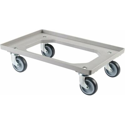 BS Rollen, Transportwagen, Allzweckrollersammler mit Platte TPR, Grau, TK 250kg (250 kg) BS Rollen, Transportwagen, Allzweckrollersammler mit Platte TPR, Grau, TK 250kg (250 kg)
