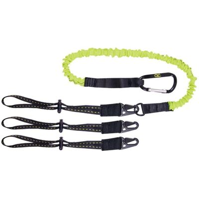 Hultafors, Zubehör Werkzeugaufbewahrung, Werkzeugsicherungsband CLC, mit 3 Wechsel-Enden, für 2.5kg, gelb/schwarz Hultafors, Zubehör Werkzeugaufbewahrung, Werkzeugsicherungsband CLC, mit 3 Wechsel-Enden, für 2.5kg, gelb/schwarz