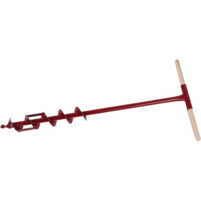 Floraworld, Gartenhandwerkzeug, Erdlochbohrer 105 cm mit Holzgriff Floraworld, Gartenhandwerkzeug, Erdlochbohrer 105 cm mit Holzgriff