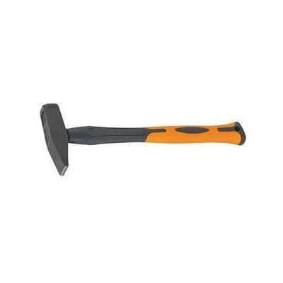 Bradas, Hammer, Schlosserhammer, 500 g, anthrazit/orange Stiel aus Fiberglas, Stielbeschichtung aus rutschfestem TP (500 g) Bradas, Hammer, Schlosserhammer, 500 g, anthrazit/orange Stiel aus Fiberglas, Stielbeschichtung aus rutschfestem TP (500 g)