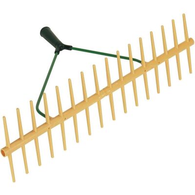 Jost, Rechen, Kerbl HR 16D Kunststoff-Rechen (doppelseitig, aus Polypropylen, 16 Zinken, Stielhalter ø 27 mm Jost, Rechen, Kerbl HR 16D Kunststoff-Rechen (doppelseitig, aus Polypropylen, 16 Zinken, Stielhalter ø 27 mm