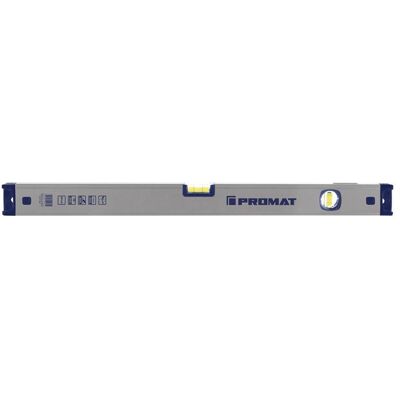PROMAT 60cm Aluminium Wasserwaage mit Spiegellibelle PROMAT 60cm Aluminium Wasserwaage mit Spiegellibelle