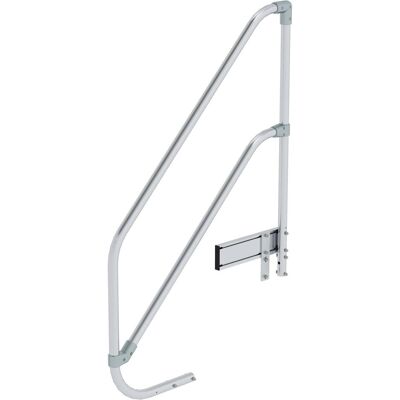 kaiserkraft, Leiter + Gerüst, Geländer einseitig für Arbeitspodest fahrbar einseitig 4 Stufen (174 cm) kaiserkraft, Leiter + Gerüst, Geländer einseitig für Arbeitspodest fahrbar einseitig 4 Stufen (174 cm)