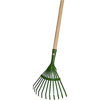 Turk, Rechen, Laubbesen mit Stiel 80cm farbig sortiert Turk, Rechen, Laubbesen mit Stiel 80cm farbig sortiert