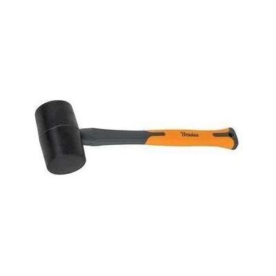 Bradas, Hammer, Gummihammer, 450 g, anthrazit/orange, Länge: 340 mm Stiel aus Fiberglas, Stielbeschichtung aus ruts (450 g) Bradas, Hammer, Gummihammer, 450 g, anthrazit/orange, Länge: 340 mm Stiel aus Fiberglas, Stielbeschichtung aus ruts (450 g)