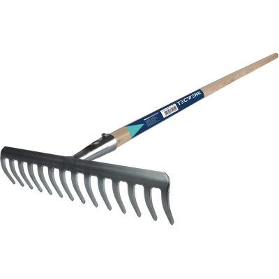 Tecwerk, Rechen, Rechen Arbeitsbreite 350 mm 14 Zinken verzinkt Tecwerk, Rechen, Rechen Arbeitsbreite 350 mm 14 Zinken verzinkt