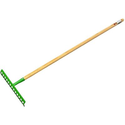 Darman, Gartenhandwerkzeug, Garden rake, 14 teeth, green color, 36 x 10 x 128 cm Darman, Gartenhandwerkzeug, Garden rake, 14 teeth, green color, 36 x 10 x 128 cm