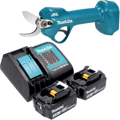Makita, Gartenschere, DUP 181 SF Akku Astschere 18 V 30 mm Brushless + 2x Akku 3,0 Ah + Ladegerät Makita, Gartenschere, DUP 181 SF Akku Astschere 18 V 30 mm Brushless + 2x Akku 3,0 Ah + Ladegerät