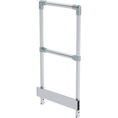 kaiserkraft, Leiter + Gerüst, Geländer stirnseitig für Arbeitspodest fahrbar stirnseitig 600 mm (121.50 cm) kaiserkraft, Leiter + Gerüst, Geländer stirnseitig für Arbeitspodest fahrbar stirnseitig 600 mm (121.50 cm)