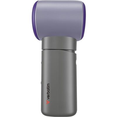 Verbatim Cool 'n' Go Aqua Breeze, Ventilator, Violett, Grau Verbatim Cool 'n' Go Aqua Breeze, Ventilator, Violett, Grau