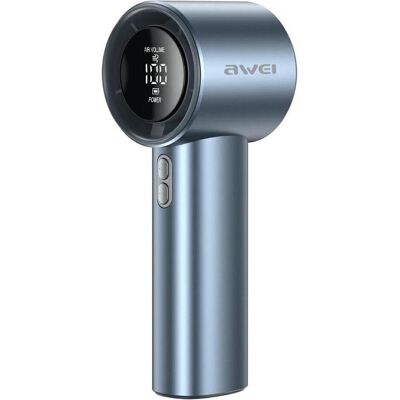 Awei Handheld Fan F38 MINI Blue, Ventilator, Blau Awei Handheld Fan F38 MINI Blue, Ventilator, Blau
