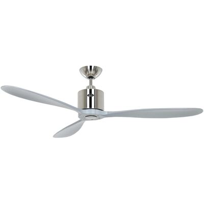 CasaFan Aeroplan Eco - Hellgrau Chrom - Deckenventilator CasaFan Aeroplan Eco - Hellgrau Chrom - Deckenventilator