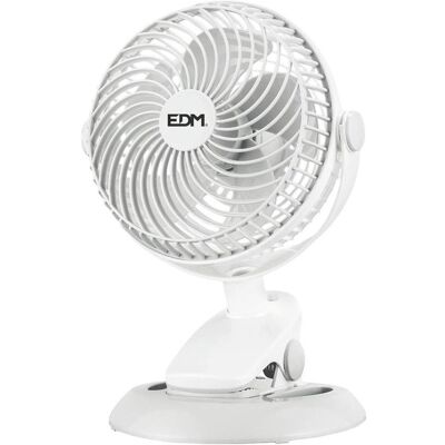 EDM Mini rechargeable fan with clip and base, 3 w - 31,6 db - ø17 x 18 x 28 cm, Ventilator EDM Mini rechargeable fan with clip and base, 3 w - 31,6 db - ø17 x 18 x 28 cm, Ventilator