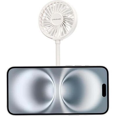 Usams Hand fan LiFE LU02 white, Ventilator, Weiss Usams Hand fan LiFE LU02 white, Ventilator, Weiss
