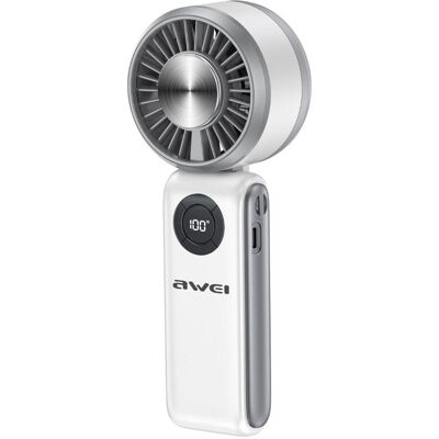 Awei Handheld fan F39 Fast Ice white, Ventilator, Weiss Awei Handheld fan F39 Fast Ice white, Ventilator, Weiss