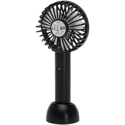 Adler Fan Mini USB Fan AD 7338 Desk fan Black Diameter 7 cm Number of speeds 3, Ventilator, Schwarz Adler Fan Mini USB Fan AD 7338 Desk fan Black Diameter 7 cm Number of speeds 3, Ventilator, Schwarz