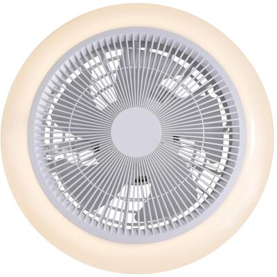 Just Light LED Deckenventilator BRENDA RGB warmweiss - kaltweiss + RGB, dimmbar, inkl. Fernbedienung, Ventilator, Weiss Just Light LED Deckenventilator BRENDA RGB warmweiss - kaltweiss + RGB, dimmbar, inkl. Fernbedienung, Ventilator, Weiss