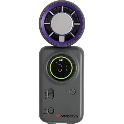 Verbatim Cool ’n’ Go Ice Touch Mini Handheld Fan Purple/Grey, Ventilator, Violett, Grau Verbatim Cool ’n’ Go Ice Touch Mini Handheld Fan Purple/Grey, Ventilator, Violett, Grau