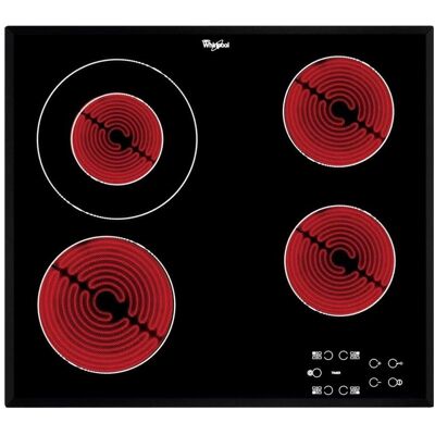 Whirlpool AKT 8130 BA Kochfeld Integriert Keramik 4 Zone(n), Kochfeld, Schwarz Whirlpool AKT 8130 BA Kochfeld Integriert Keramik 4 Zone(n), Kochfeld, Schwarz